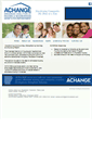 Mobile Screenshot of achange.org